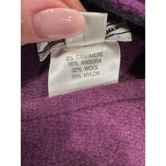 St. John Reversible Wool/Cashmete Blend Coat - Picture 12 of 14